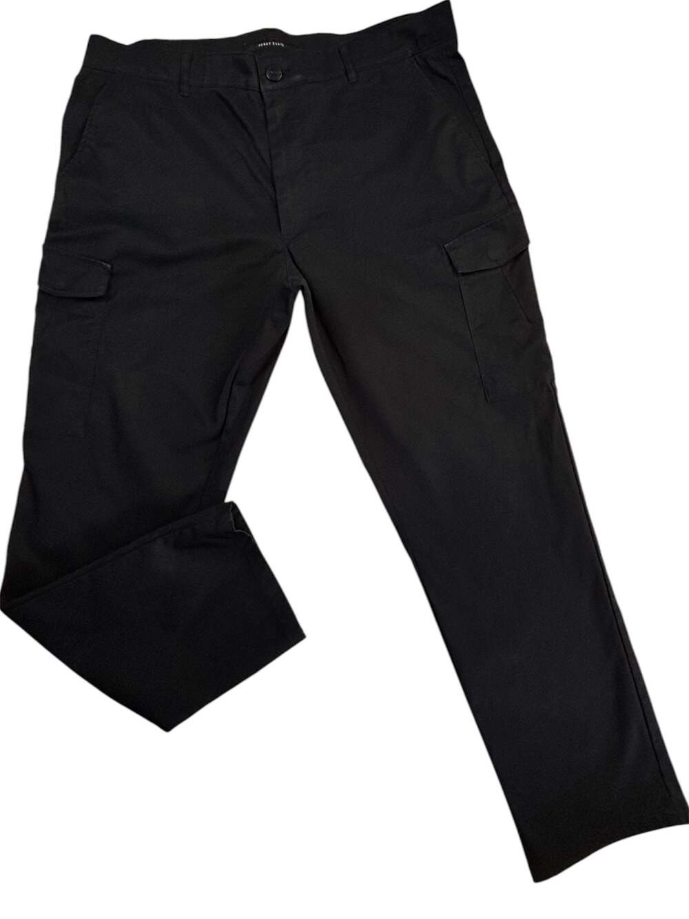 Perry Ellis Men's Black Cargo Pants Size 36x30